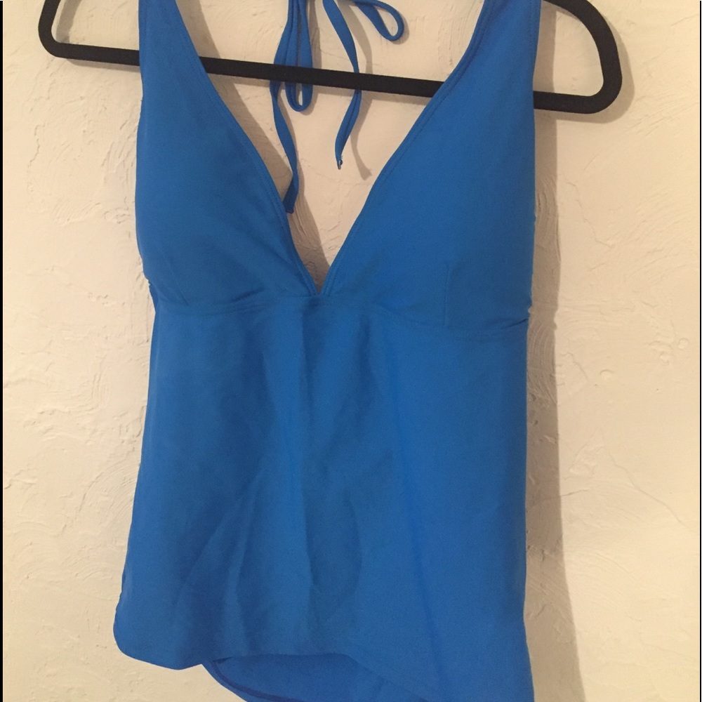 New Tankini swim top-sapphire